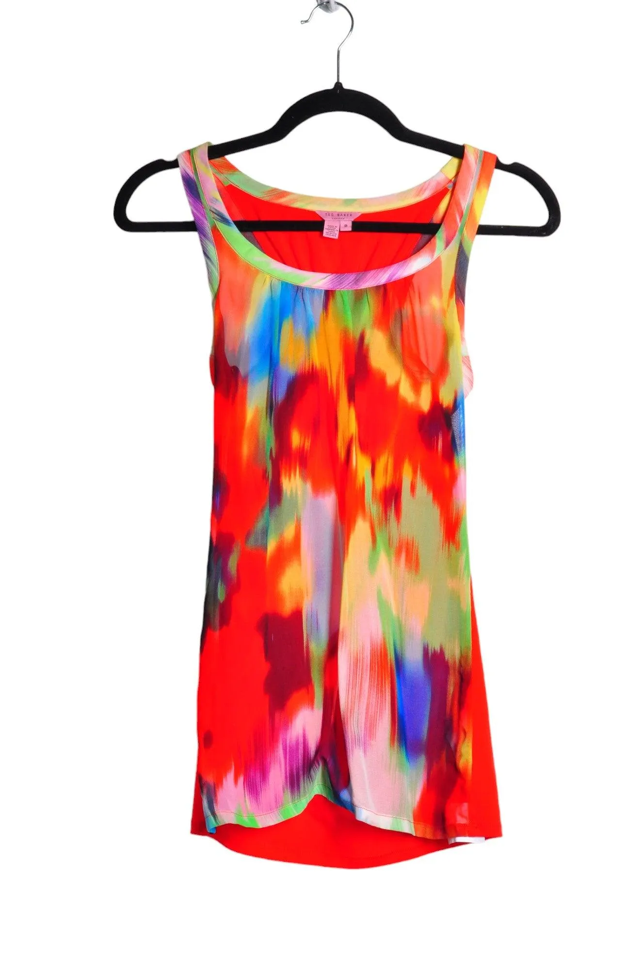 TED BAKER Women Tank Tops Regular fit in Orange - 0
