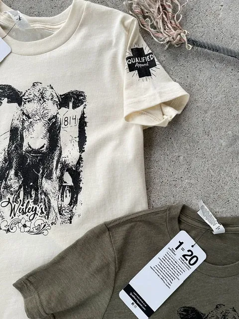 The Mean Mug Kids Youth Tees - Ivory