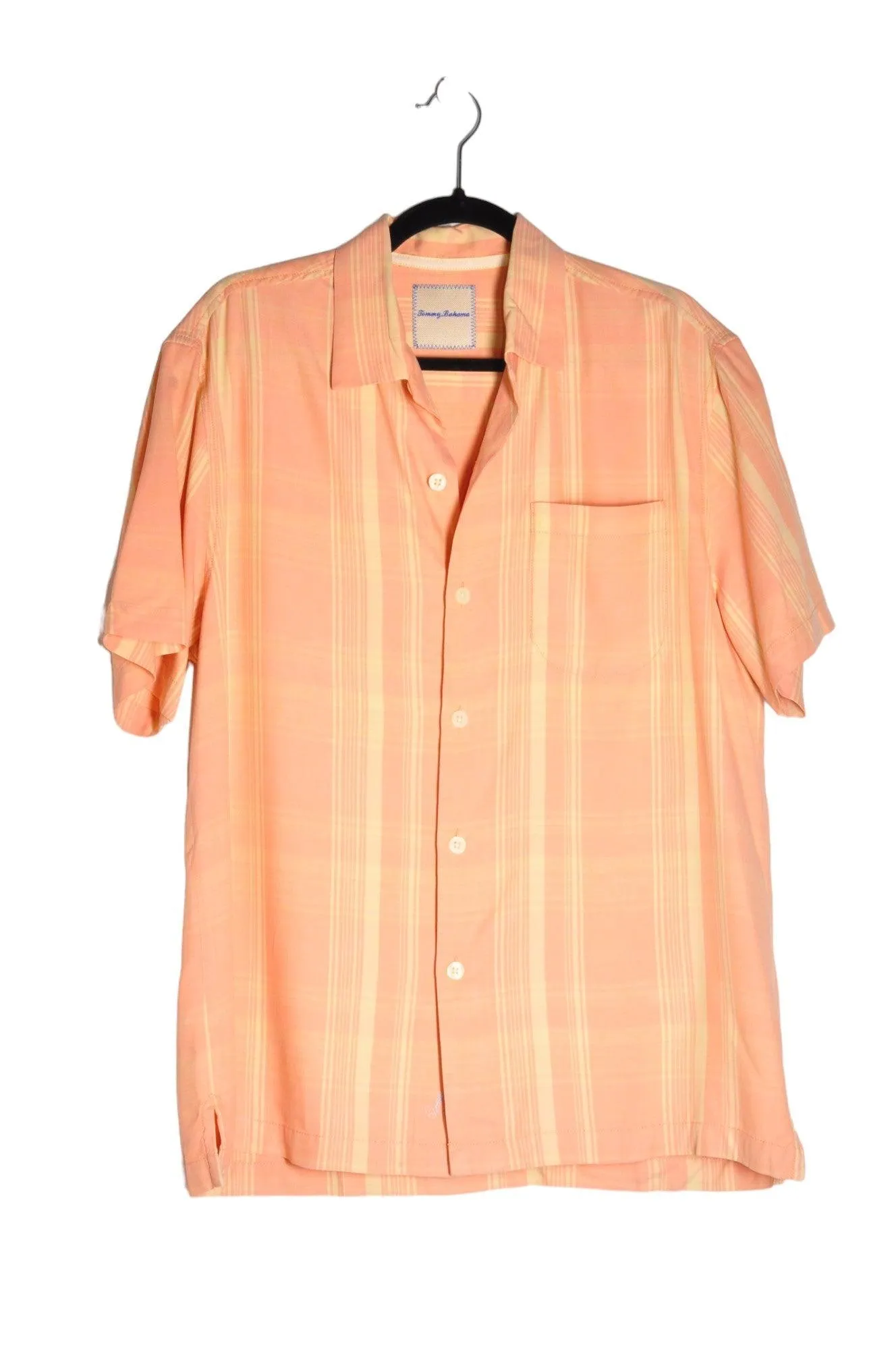 TOMMY BAHAMA Men Button Down Tops Regular fit in Orange - M