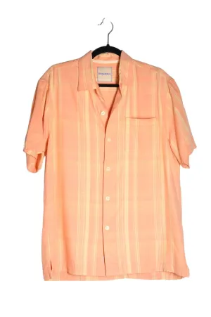 TOMMY BAHAMA Men Button Down Tops Regular fit in Orange - M