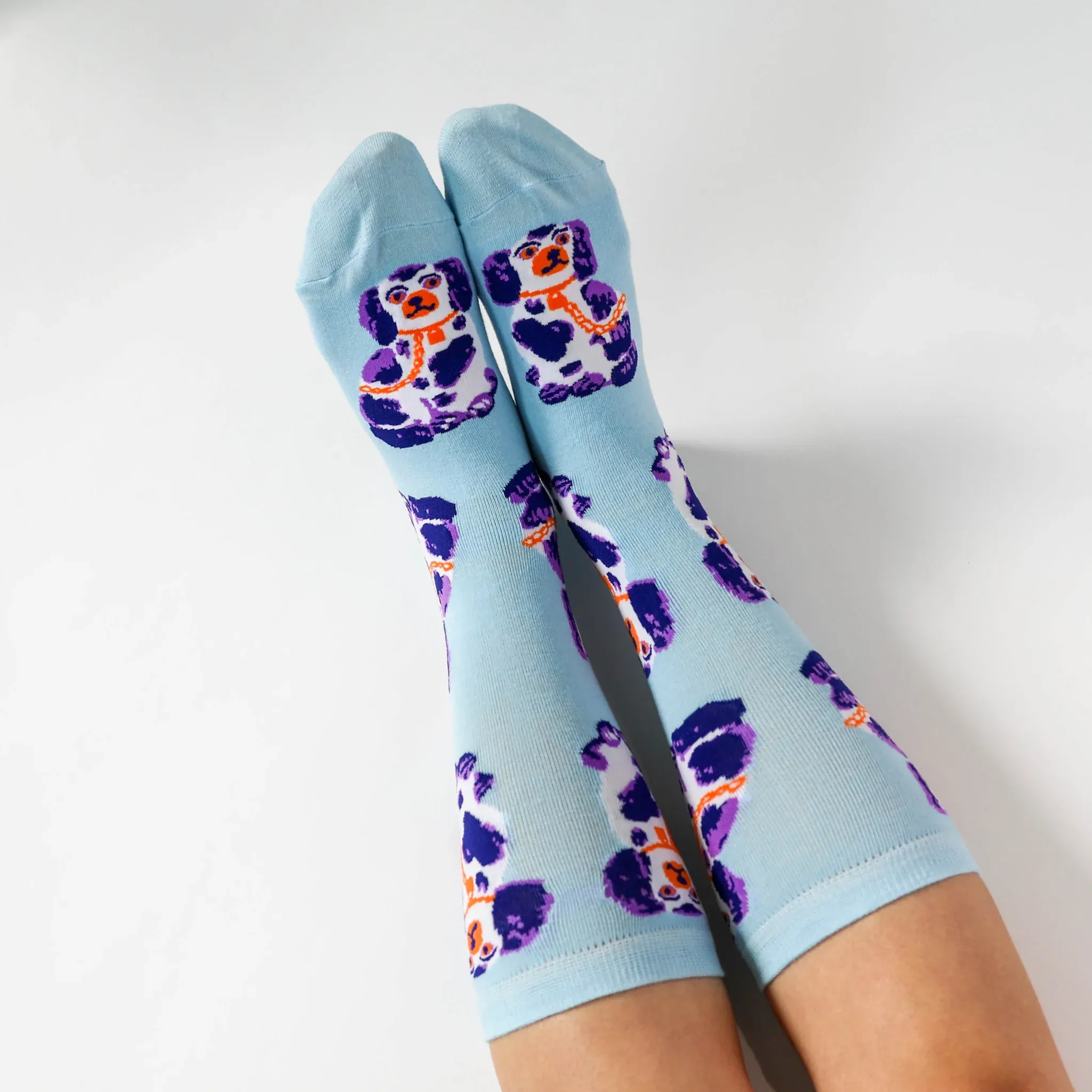 Women's Sized Socks - Staffordshire dogs