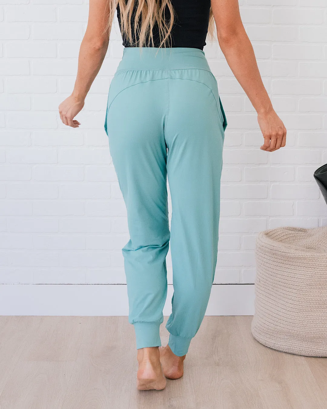 Yoga Joggers - Tidal Wave