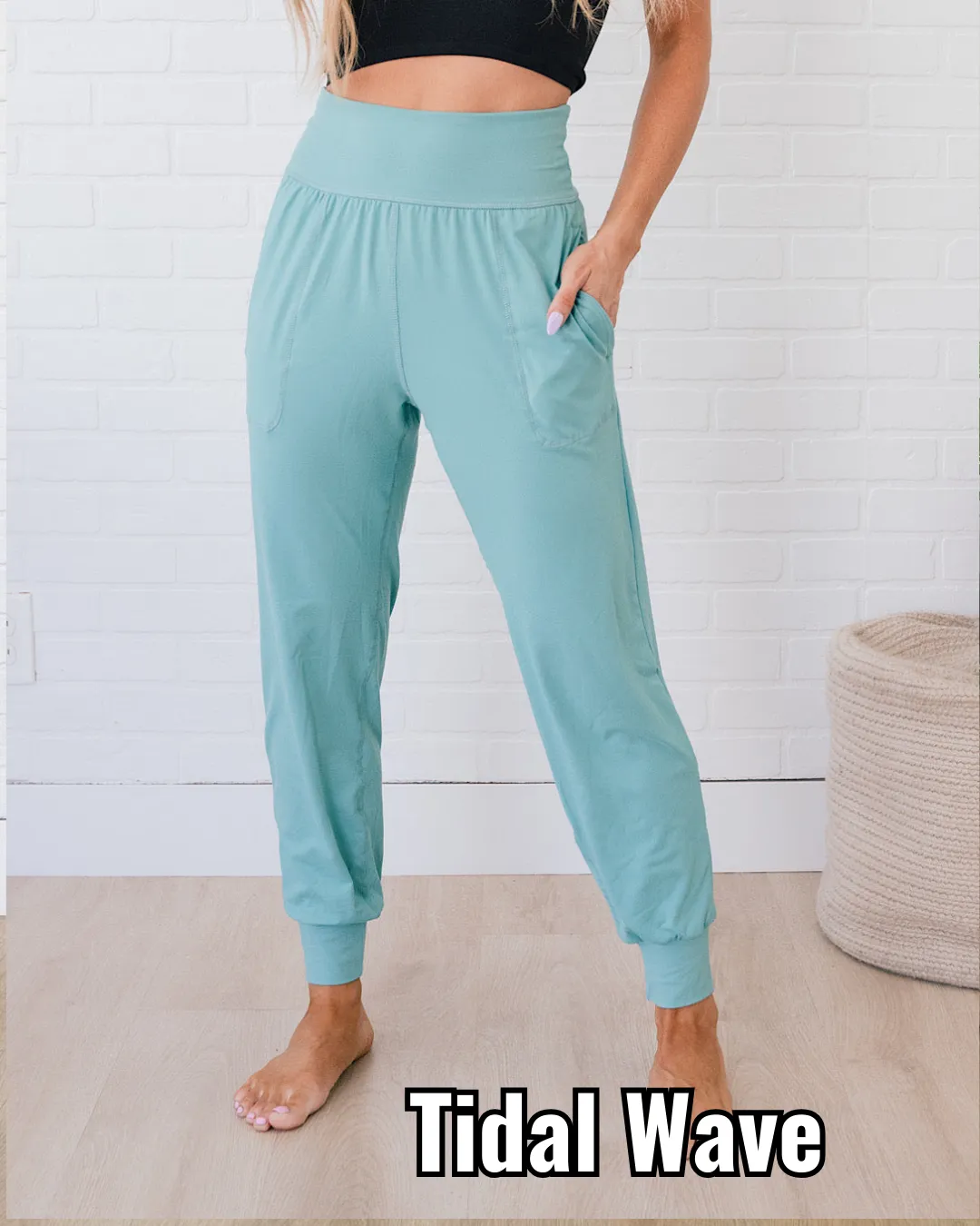Yoga Joggers - Tidal Wave
